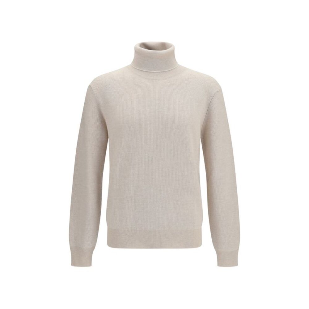Brioni Men Wool And Cashmere Turtleneck Sweater